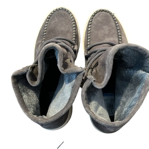 COUGAR Fabiola Grey Suede Waterproof High-Top Sneaker Boot Size 6 - Picture 5 of 9